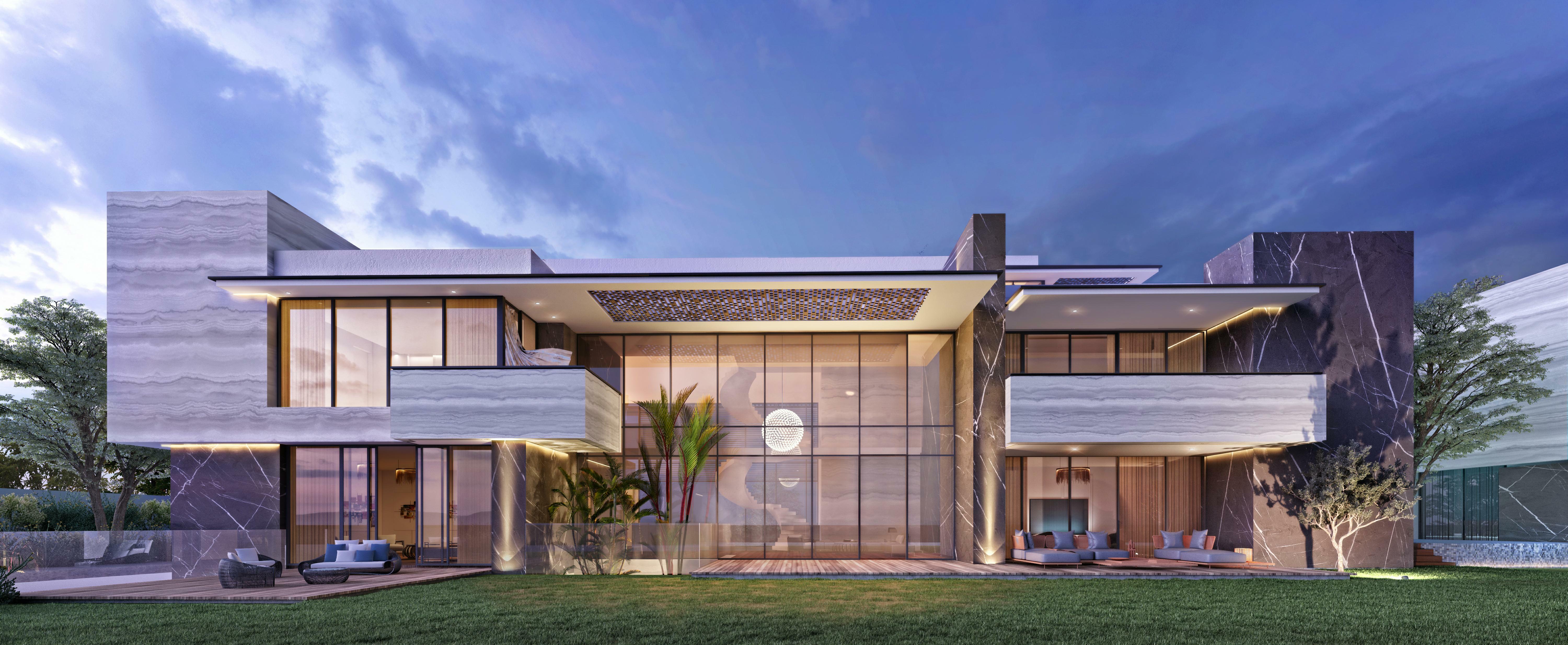 PROJECT : B+G+1+R Private Villas Plot No. 63110658 & 63110659 At Dubai Hills, Dubai-UAE